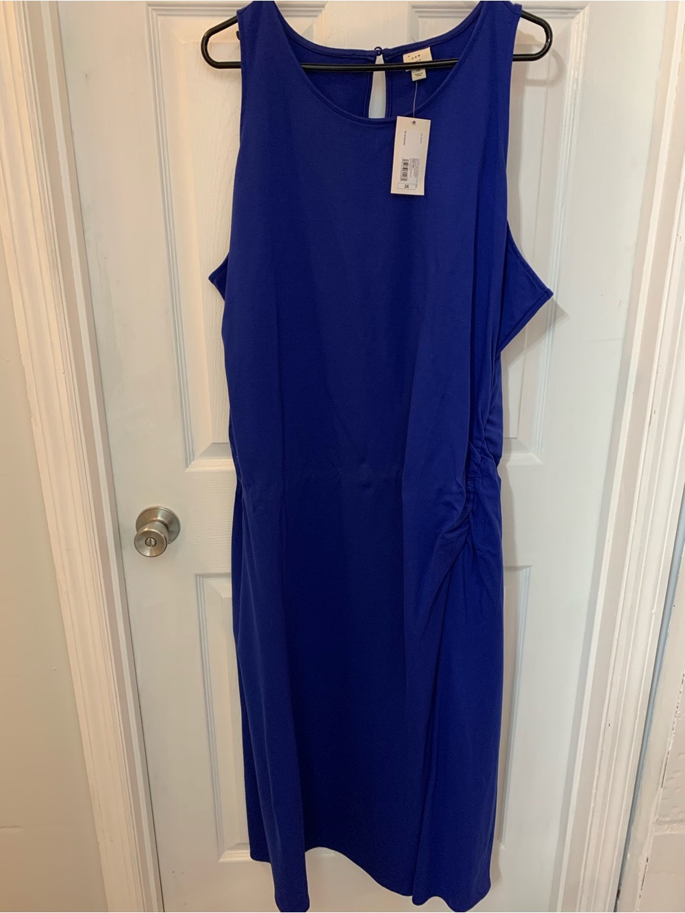 A New Day size 3X NWT’s dress; ptp 25 1/2”; length 54 1/2”